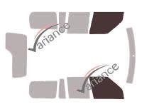 Film solaire sur mesure (Film teinté) VARIANCE AUTO ref. k-3-1299-3-54