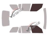 Film solaire sur mesure (Film teinté) VARIANCE AUTO ref. k-3-3087-3-54