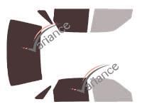 Film solaire sur mesure (Film teinté) VARIANCE AUTO ref. k-3-1394-2-32