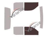 Film solaire sur mesure (Film teinté) VARIANCE AUTO ref. k-3-2849-3-54