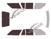 Film solaire sur mesure (Film teinté) VARIANCE AUTO ref. k-3-1441-2-33