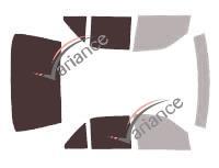 Film solaire sur mesure (Film teinté) VARIANCE AUTO ref. k-3-1439-2-33
