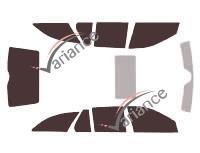 Film solaire sur mesure (Film teinté) VARIANCE AUTO ref. k-3-1454-1-45