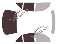 Film solaire sur mesure (Film teinté) VARIANCE AUTO ref. k-3-1460-2-54