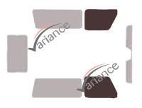 Film solaire sur mesure (Film teinté) VARIANCE AUTO ref. k-3-1471-3-54