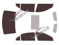 Film solaire sur mesure (Film teinté) VARIANCE AUTO ref. k-3-1485-1-45