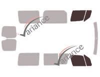 Film solaire sur mesure (Film teinté) VARIANCE AUTO ref. k-3-3036-3-54