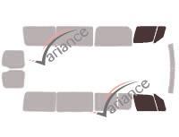 Film solaire sur mesure (Film teinté) VARIANCE AUTO ref. k-3-3038-3-54
