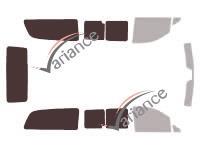 Film solaire sur mesure (Film teinté) VARIANCE AUTO ref. k-3-2916-2-33