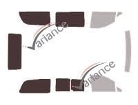 Film solaire sur mesure (Film teinté) VARIANCE AUTO ref. k-3-2753-2-32