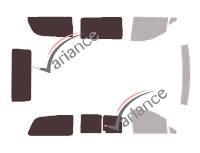 Film solaire sur mesure (Film teinté) VARIANCE AUTO ref. k-3-2786-2-33