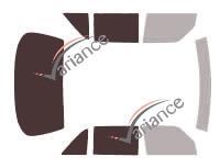 Film solaire sur mesure (Film teinté) VARIANCE AUTO ref. k-3-1478-2-33