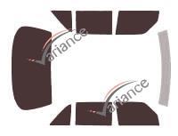 Film solaire sur mesure (Film teinté) VARIANCE AUTO ref. k-3-1478-1-45