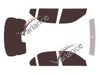 Film solaire sur mesure (Film teinté) VARIANCE AUTO ref. k-3-2930-1-54