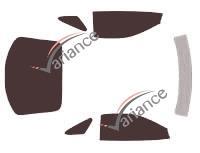 Film solaire sur mesure (Film teinté) VARIANCE AUTO ref. k-3-1560-1-45