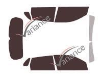 Film solaire sur mesure (Film teinté) VARIANCE AUTO ref. k-3-1561-1-45