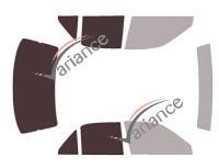 Film solaire sur mesure (Film teinté) VARIANCE AUTO ref. k-3-3288-2-31
