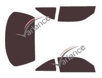 Film solaire sur mesure (Film teinté) VARIANCE AUTO ref. k-3-1640-1-45