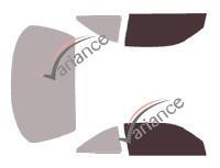 Film solaire sur mesure (Film teinté) VARIANCE AUTO ref. k-3-1640-3-54