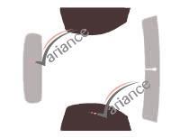 Film solaire sur mesure (Film teinté) VARIANCE AUTO ref. k-3-1646-3-54