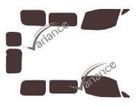 Film solaire sur mesure (Film teinté) VARIANCE AUTO ref. k-3-2796-1-45