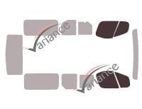 Film solaire sur mesure (Film teinté) VARIANCE AUTO ref. k-3-1737-3-54