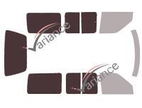 Film solaire sur mesure (Film teinté) VARIANCE AUTO ref. k-3-3411-2-32