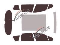 Film solaire sur mesure (Film teinté) VARIANCE AUTO ref. k-3-1940-1-54