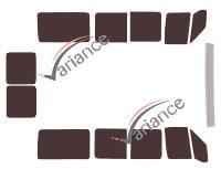VARIANCE AUTO Film solaire sur mesure pour FIAT: Ducato (Ref: k-3-3015-1-54)