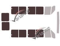 Film solaire sur mesure (Film teinté) VARIANCE AUTO ref. k-3-3016-2-33