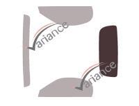 Film solaire sur mesure (Film teinté) VARIANCE AUTO ref. k-3-3269-2-33