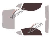 Film solaire sur mesure (Film teinté) VARIANCE AUTO ref. k-3-2068-3-54