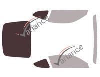 Film solaire sur mesure (Film teinté) VARIANCE AUTO ref. k-3-3313-2-31