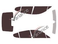 Film solaire sur mesure (Film teinté) VARIANCE AUTO ref. k-3-2069-1-45