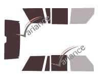 Film solaire sur mesure (Film teinté) VARIANCE AUTO ref. k-3-1310-2-32