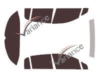Film solaire sur mesure (Film teinté) VARIANCE AUTO ref. k-3-2183-1-54