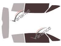 Film solaire sur mesure (Film teinté) VARIANCE AUTO ref. k-3-2074-3-54