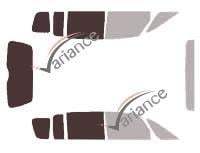Film solaire sur mesure VARIANCE AUTO k-3-2092-2-32 Film solaire sur mesure VARIANCE AUTO k-3-2092-2-32