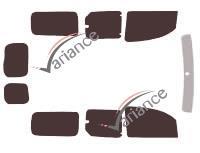 Film solaire sur mesure (Film teinté) VARIANCE AUTO ref. k-3-2111-1-46