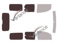 Film solaire sur mesure (Film teinté) VARIANCE AUTO ref. k-3-3204-2-33