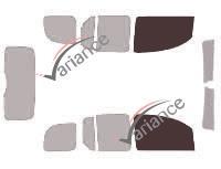 Film solaire sur mesure (Film teinté) VARIANCE AUTO ref. k-3-2106-3-54