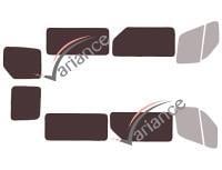 Film solaire sur mesure (Film teinté) VARIANCE AUTO ref. k-3-3388-2-33