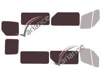 Film solaire sur mesure (Film teinté) VARIANCE AUTO ref. k-3-3392-2-32