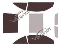 Film solaire sur mesure (Film teinté) VARIANCE AUTO ref. k-3-2143-1-45