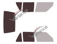 Film solaire sur mesure (Film teinté) VARIANCE AUTO ref. k-3-2168-2-32