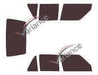 Film solaire sur mesure (Film teinté) VARIANCE AUTO ref. k-3-2168-1-46