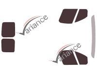 Film solaire sur mesure (Film teinté) VARIANCE AUTO ref. k-3-3412-1-45