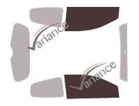 Film solaire sur mesure (Film teinté) VARIANCE AUTO ref. k-3-2182-3-54