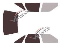 Film solaire sur mesure (Film teinté) VARIANCE AUTO ref. k-3-2189-2-54
