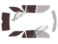 Film solaire sur mesure (Film teinté) VARIANCE AUTO ref. k-3-2210-2-33